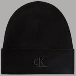 Berretto uomo Calvin Klein in maglia con logo CK
