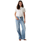 Guess t-shirt panna cropped Eyelet W5GI18 I3Z14 G012 T-shirt Guess