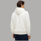 Tommy Hilfiger felpa con cappuccio blu navy e piccolo logo ricamato