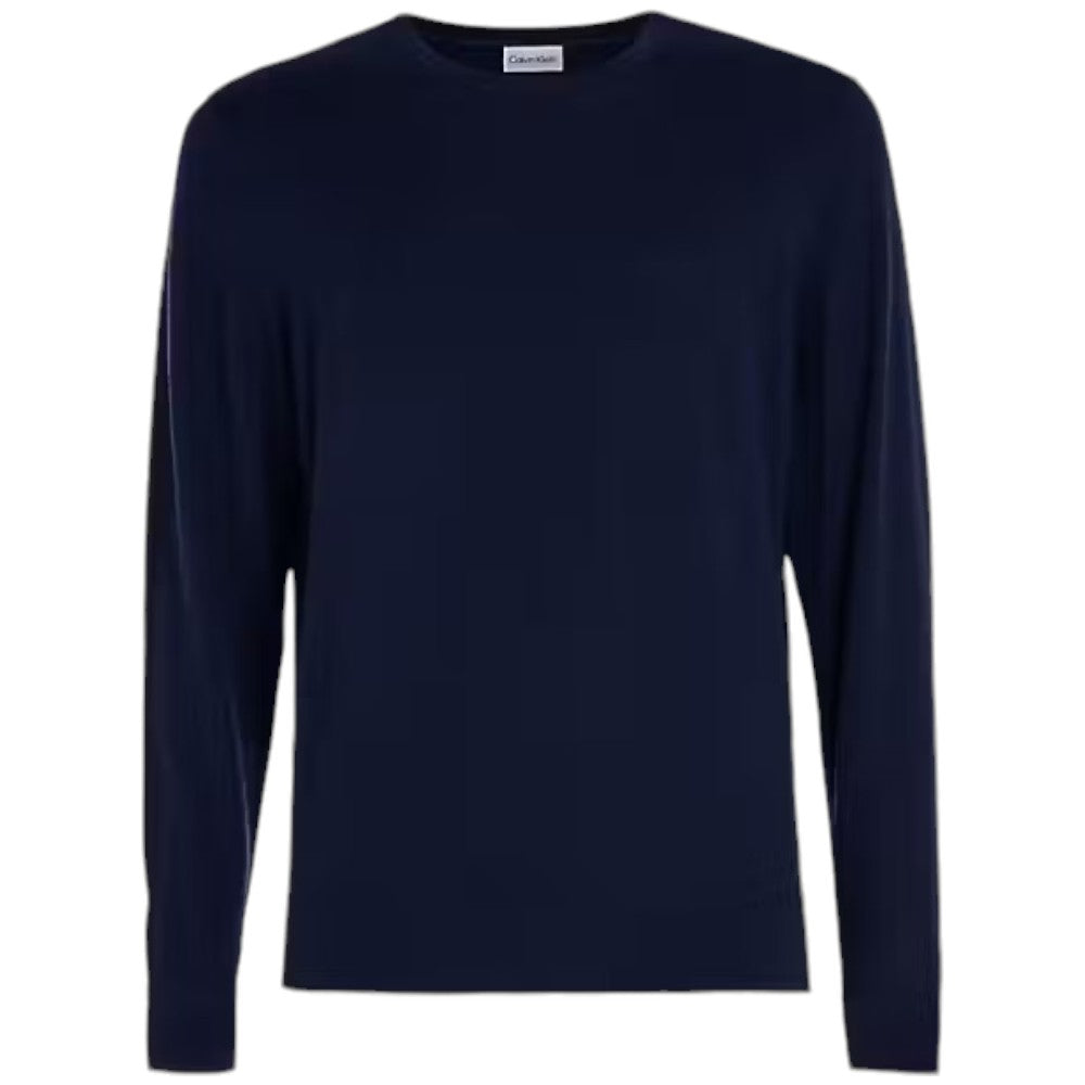 Calvin Klein maglioncino merino blu K10K109474CHW Maglieria Calvin Klein