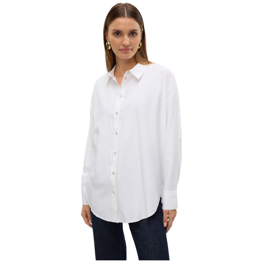 Vero Moda camicia bianca over Nora 10319825 Camicie Vero Moda