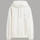 Felpa con cappuccio Tommy Hilfiger con logo piccolo ricamato