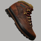 Scarponcino da trekking uomo Timberland marrone con tomaia in pelle e dettagli metallici