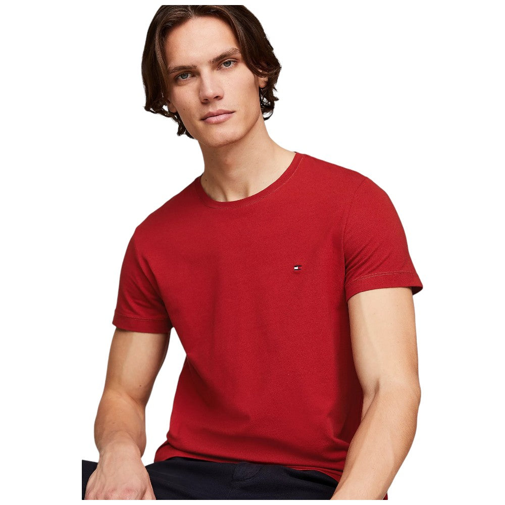 Tommy Hilfiger t-shirt slim dark magma MW0MW10800 T-shirt Tommy Hilfiger