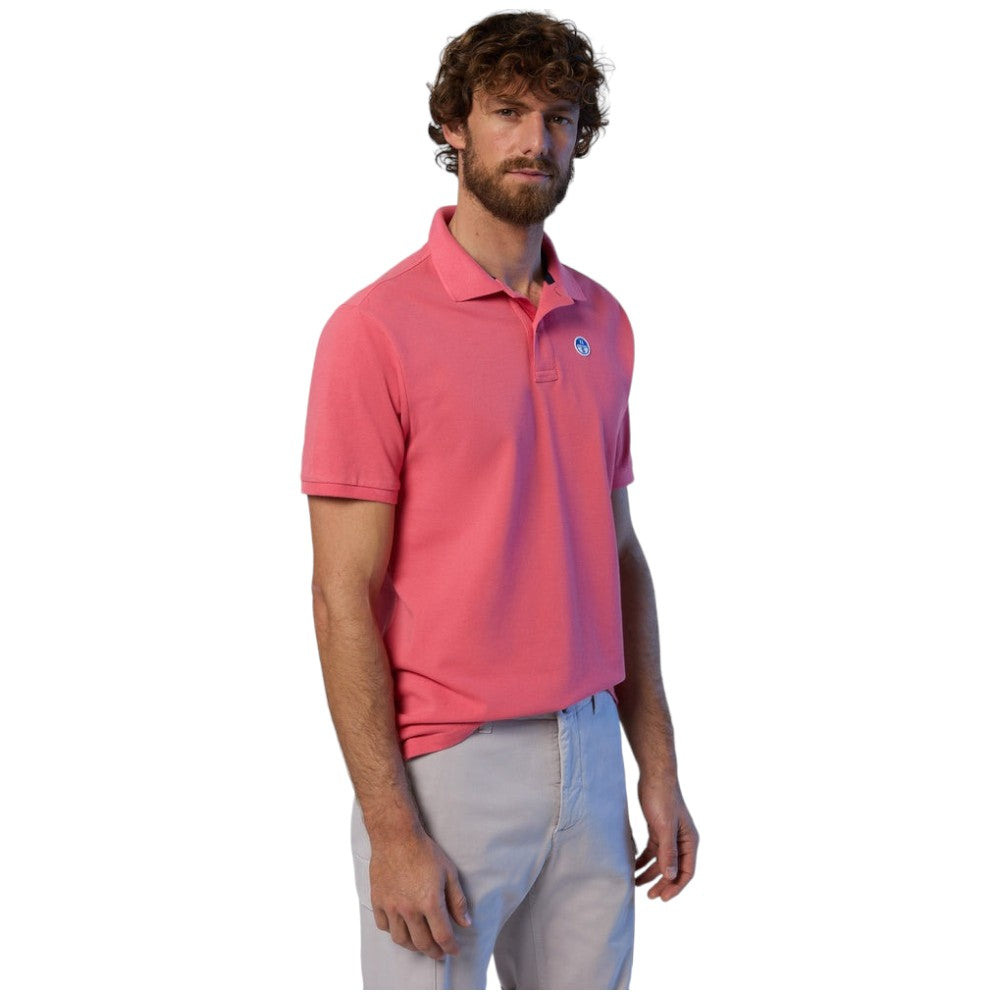 North Sails maglietta polo corallo Basic 692451 Polo North Sails