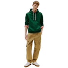 Tommy hilfiger felpa verde con cappuccio MW0MW39997L6K Tommy Hilfiger