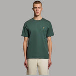 T-shirt Lyle & Scott Uomo Cotone con Logo Iconico Aquila