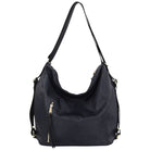 Ynot? Borsa Zaino nera in Tessuto Logato Cloud CLO050F6 YNot