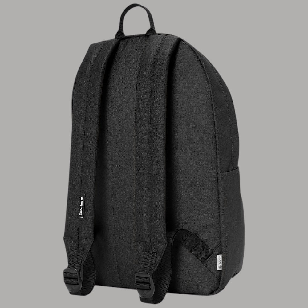 Timberland backpack da 22 litri nero con spallacci regolabili e tasche laterali