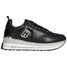 LIU JO sneakers nere in pelle MAXI WONDER Liu Jo