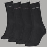 Calzini neri da donna Calvin Klein, 4 paia in confezione regalo