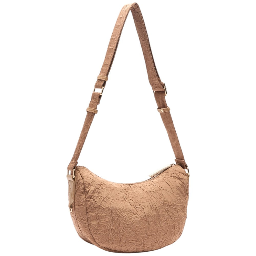 Liu Jo borsa a tracolla crossbody marrone in nylon TA5240T2902 Borse Liu Jo