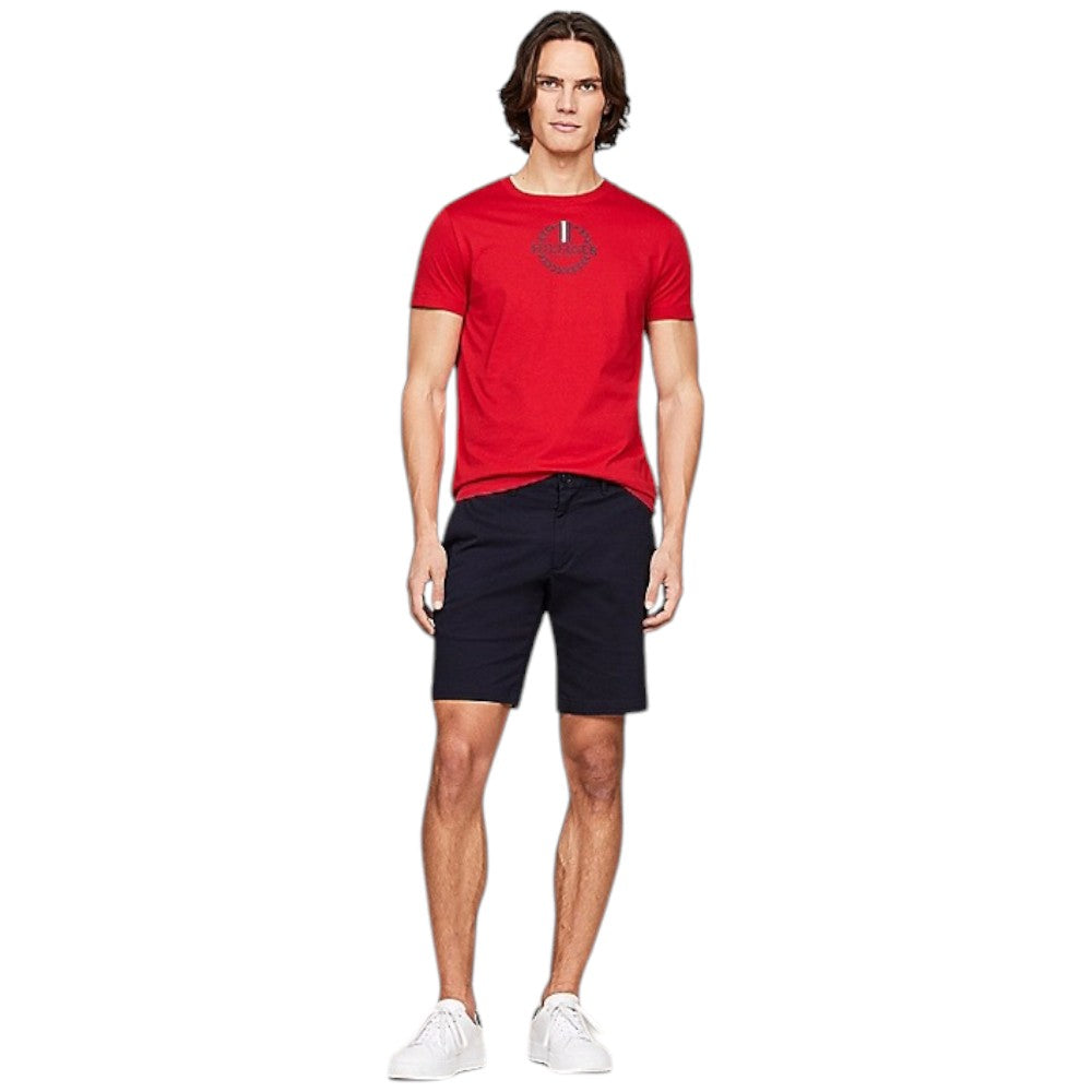 Tommy Hilfiger t-shirt rossa MW0MW34388 T-shirt Tommy Hilfiger