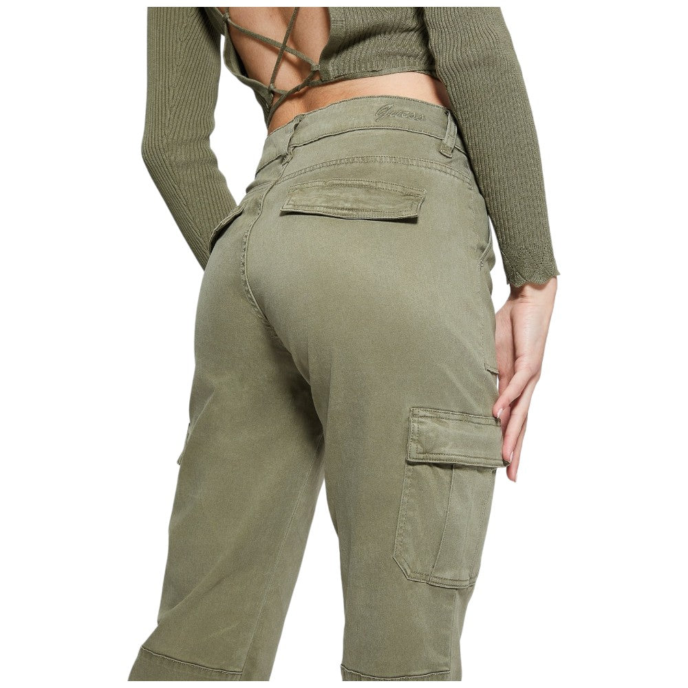 Guess pantalone cargo verde Sexy Kori W4RB59 W93CL - Prodotti di Classe