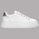 Sneaker Liu Jo bianche con maxi logo e suola platform strutturata