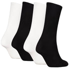 Calvin Klein donna pack 4 calze nere bianche 701235384001801 Calzini Calvin Klein