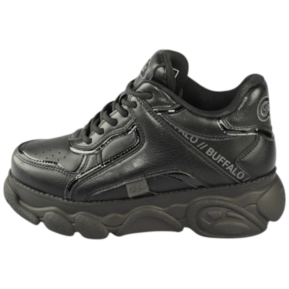 Buffalo sneakers nere scarpe CLD Echo vegan 1636212 Sneakers Buffalo