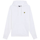 Lyle & Scott felpa bianca con cappuccio ML416VOG Felpe Lyle & Scott