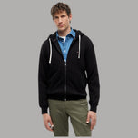 Felpa con cappuccio e zip Tommy Hilfiger con piccolo logo