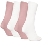 Calvin Klein donna pack 4 calze bianco rosa 701235384003801 Calzini Calvin Klein