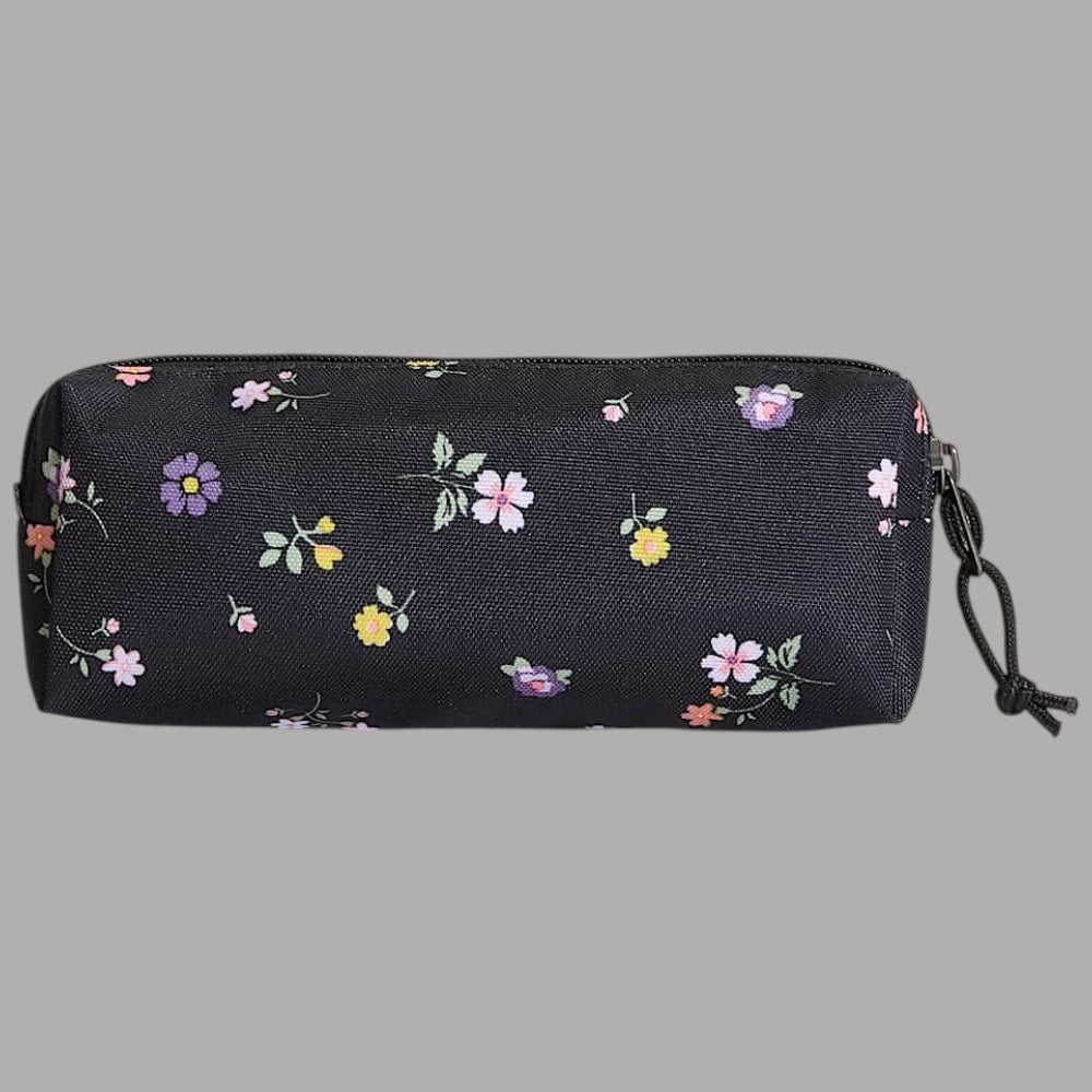 Astuccio Vans nero con logo bianco