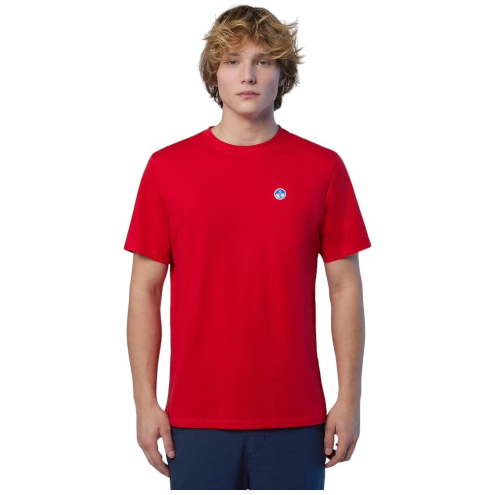 North Sails t-shirt rossa basic 692970 - Prodotti di Classe