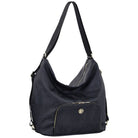 Ynot? Borsa Zaino nera in Tessuto Logato Cloud CLO050F6 YNot