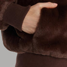 Guess giacca pelliccia marrone Lucrezia W5BL66 W3890 A11R - Prodotti di Classe