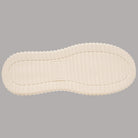 Sneakers Liu Jo Elodie 01 in pelle scamosciata beige suola platform vista dal basso