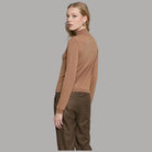Pullover Relish Chogolosa con collo vulcano