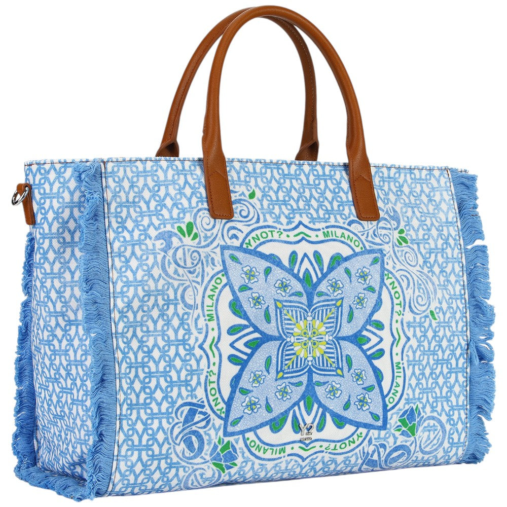 YNot borsa mare tote large sky linea Sammer SAM003S5 YNot