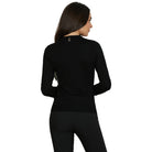 Relish pullover nero con catena foulard ISOTTA RDA2502054018 Maglieria Relish