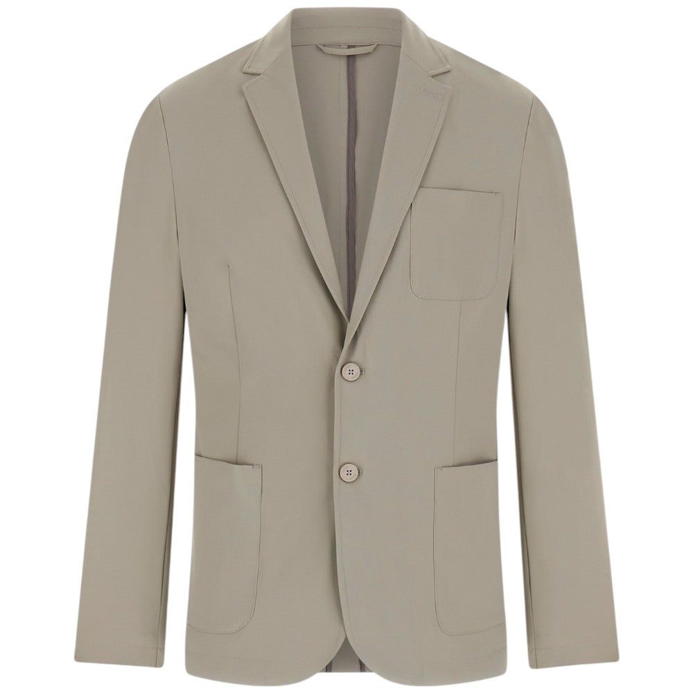 Guess giacca tortora blazer monopetto Tyron M5RN09 WGUP2 A90N Guess