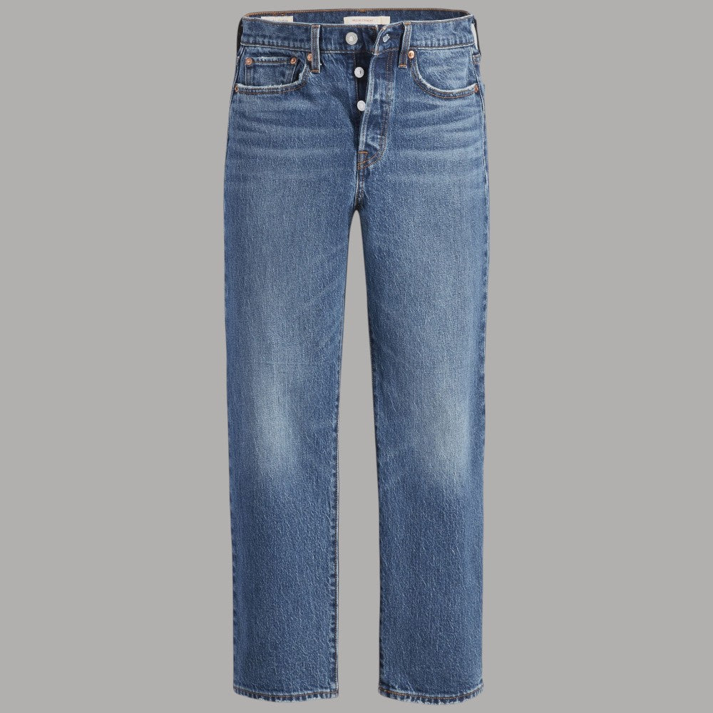 LEVI'S Jeans dritti da donna Wedgie fit blu denim senza dettagli evidenti