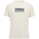 Guess t-shirt beige chiaro logo box M5GI19 J1314 G1V7 T-shirt Guess