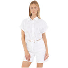 Guess camicia bianca in pizzo New Brigitte W5GH34 WG822 G011 Camicie Guess