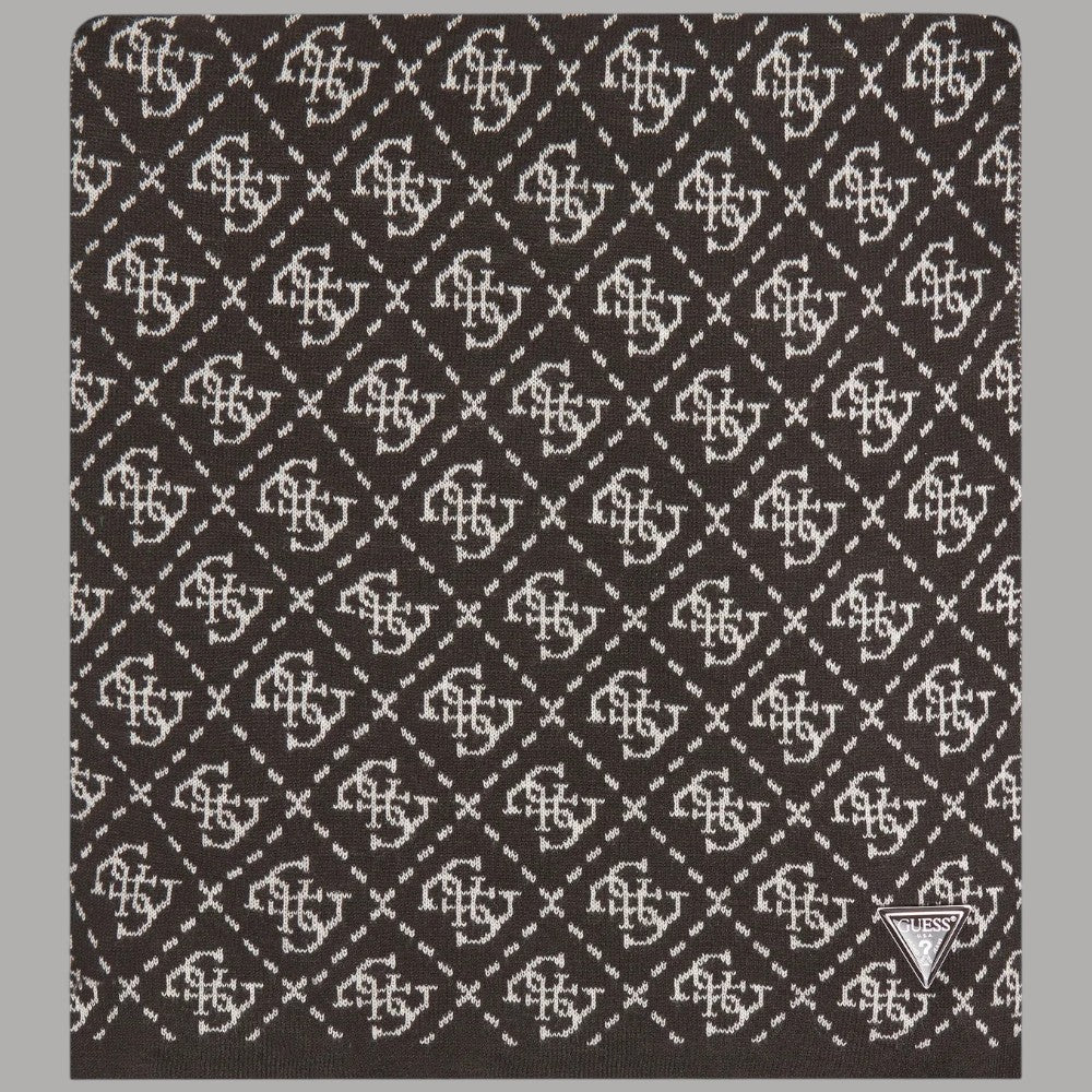 Guess sciarpa marrone da uomo logo 4G M5BZ19 Z0442 FNI3 - Prodotti di Classe