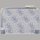 Guess portafoglio piccolo portacarte con chiusura zip around