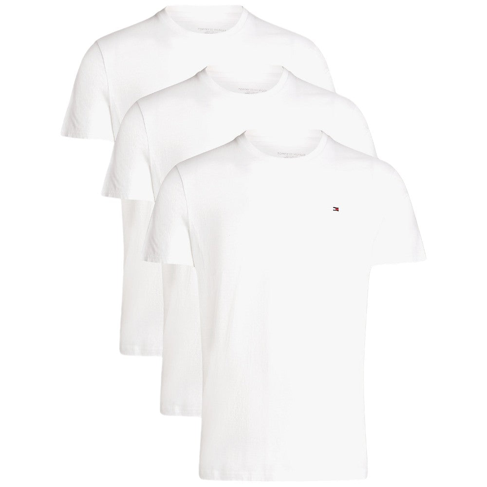 Tommy Hilfiger pack 3 t-shirt bianche UM0UM03379 T-shirt Tommy Hilfiger