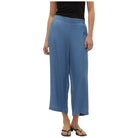 Vero Moda pantaloni in tencel blu Bree 10304861 Pantaloni Vero Moda