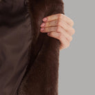 Guess giacca pelliccia marrone Lucrezia W5BL66 W3890 A11R - Prodotti di Classe