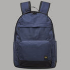 Blauer F6EAST01/ESS zaino in tessuto blu con tasche frontali e dettagli neri
