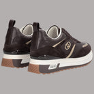 Sneakers Liu Jo Maxi Wonder 97 con suola platform, fasci nero e dettagli beige