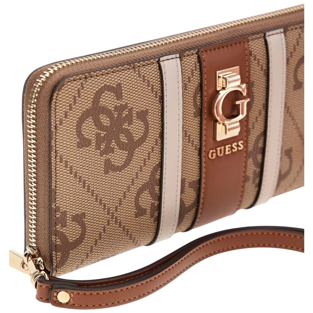Guess portafoglio marrone grande 4G logo ERENIA SWSO7838146LTL Portafogli Guess