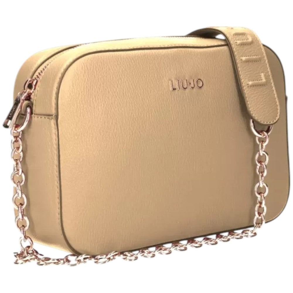 Liu Jo borsa a tracolla camera case oro linea Jorah AF4259E0037 Borse Liu Jo