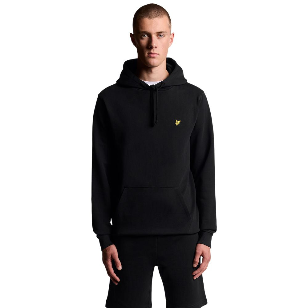 Lyle & Scott felpa nera con cappuccio ML416VOG Felpe Lyle & Scott