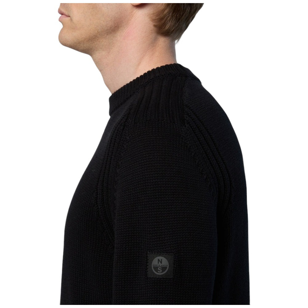 North Sails pullover nero 699793 Maglieria North Sails