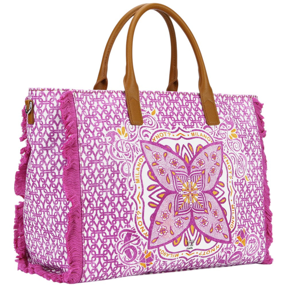 YNot borsa mare tote large peonia linea Sammer SAM003S5 YNot