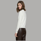 Pullover girocollo con strass Relish Avetraz