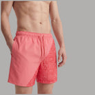 Jack & Jones Costume da Bagno Uomo Maui Magic Swim Stampa Magica Regular Fit, rosa coral